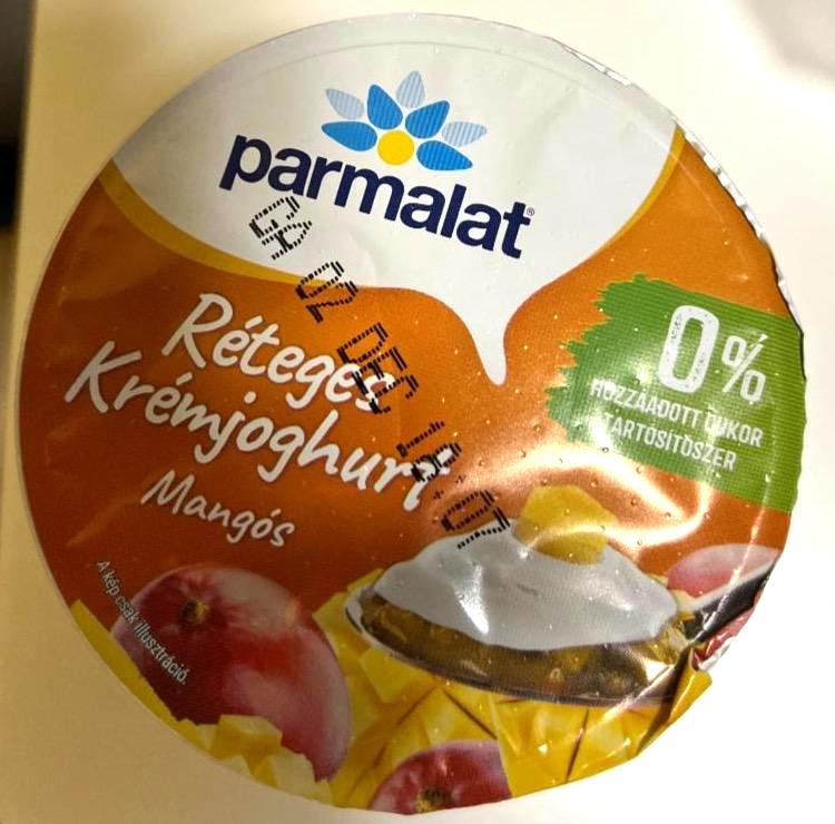 Képek - Parmalat réteges mangós krémjoghurt 180 g