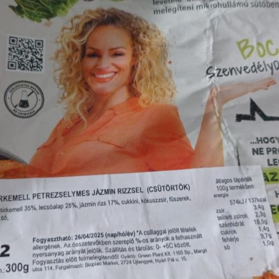 Képek - Lecsós csirkemell petrezselymes jázmin rízzsel Bocsi Viki