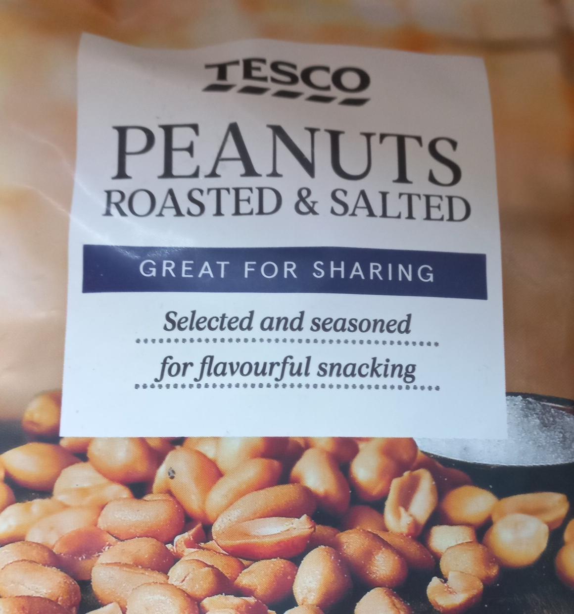 Képek - Peanuts roasted & salted Tesco