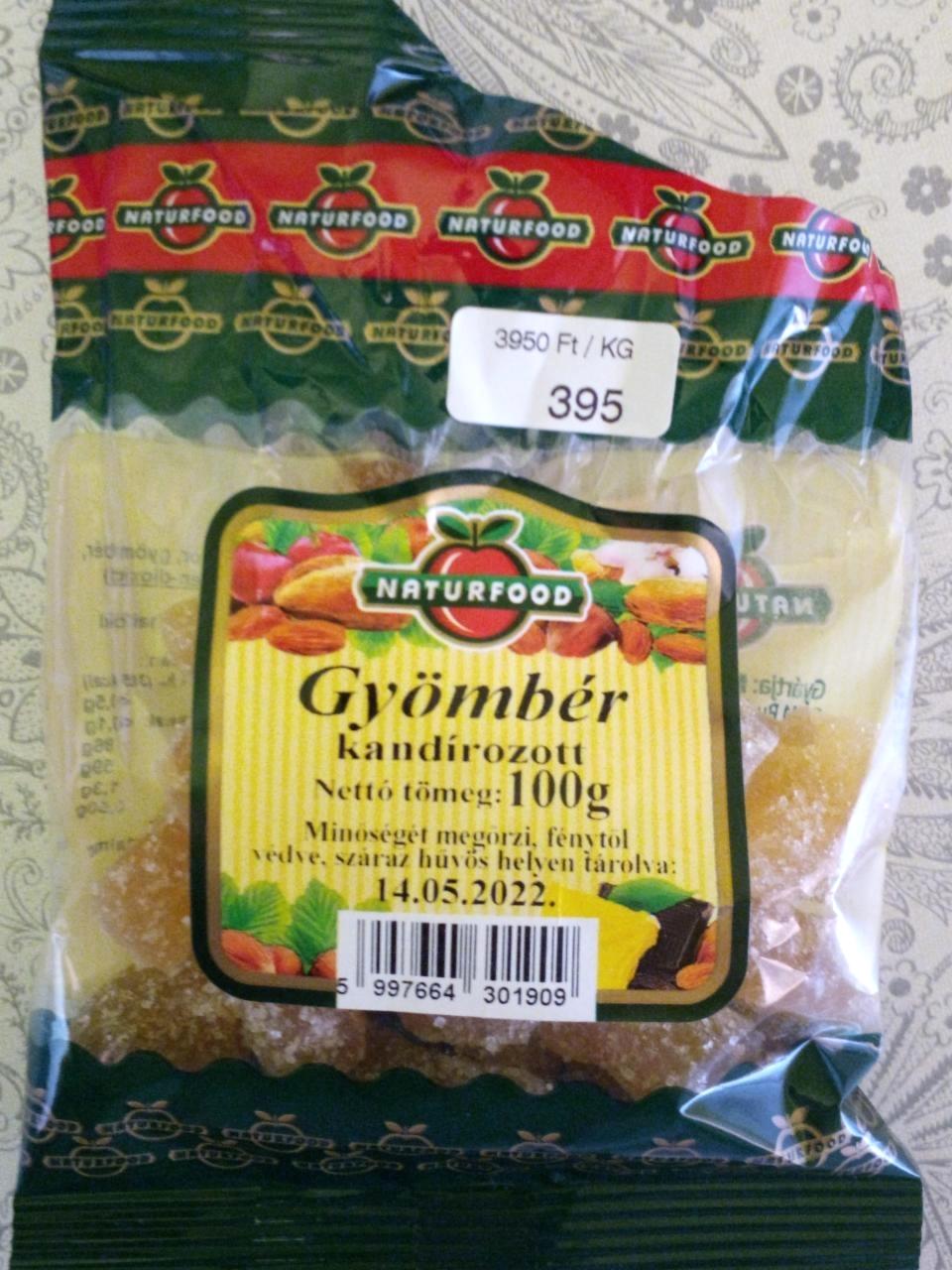 Képek - Gyömbér kandírozott Naturfood