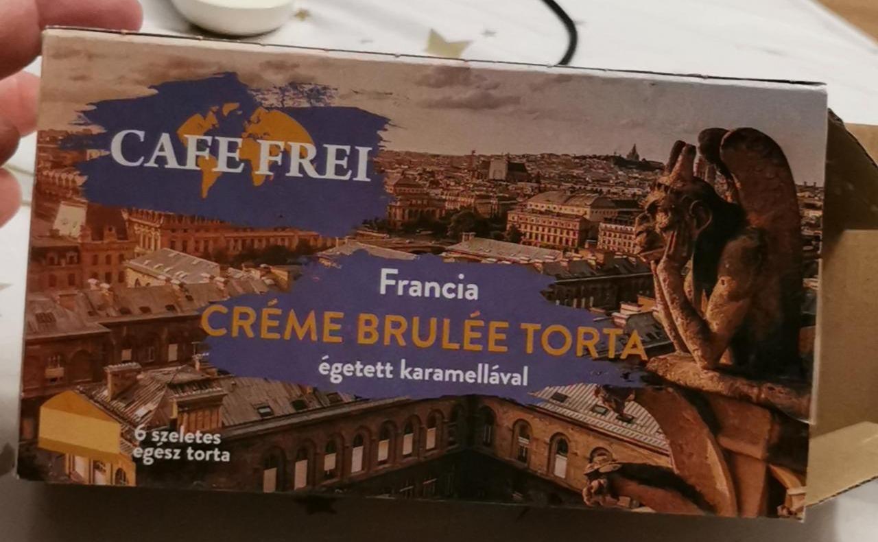 Képek - Francia créme brulée torta égetett karamellával Cafe Frei