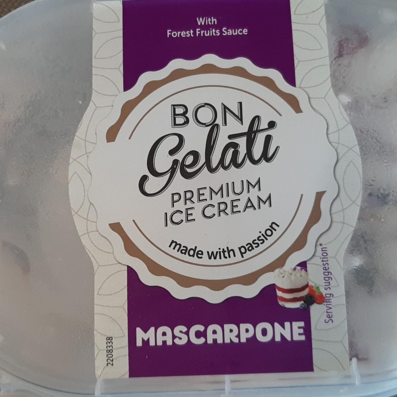 Képek - Premium ice cream Mascarpone Bon Gelati