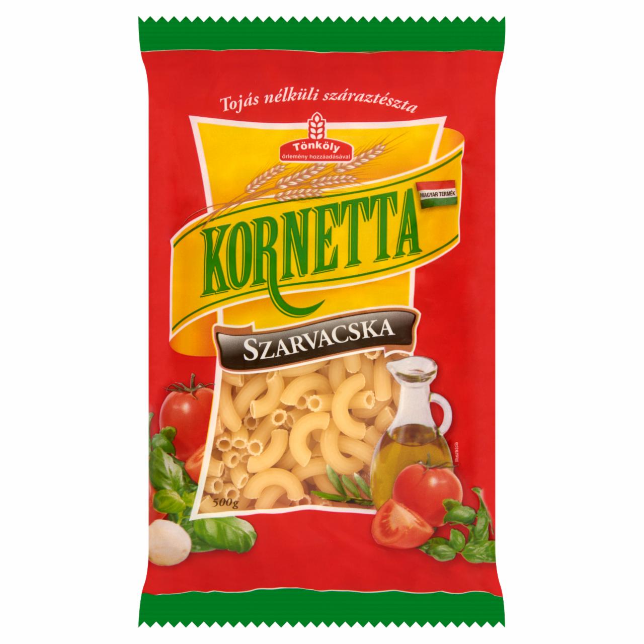 Képek - Kornetta szarvacska tojás nélküli száraztészta 500 g