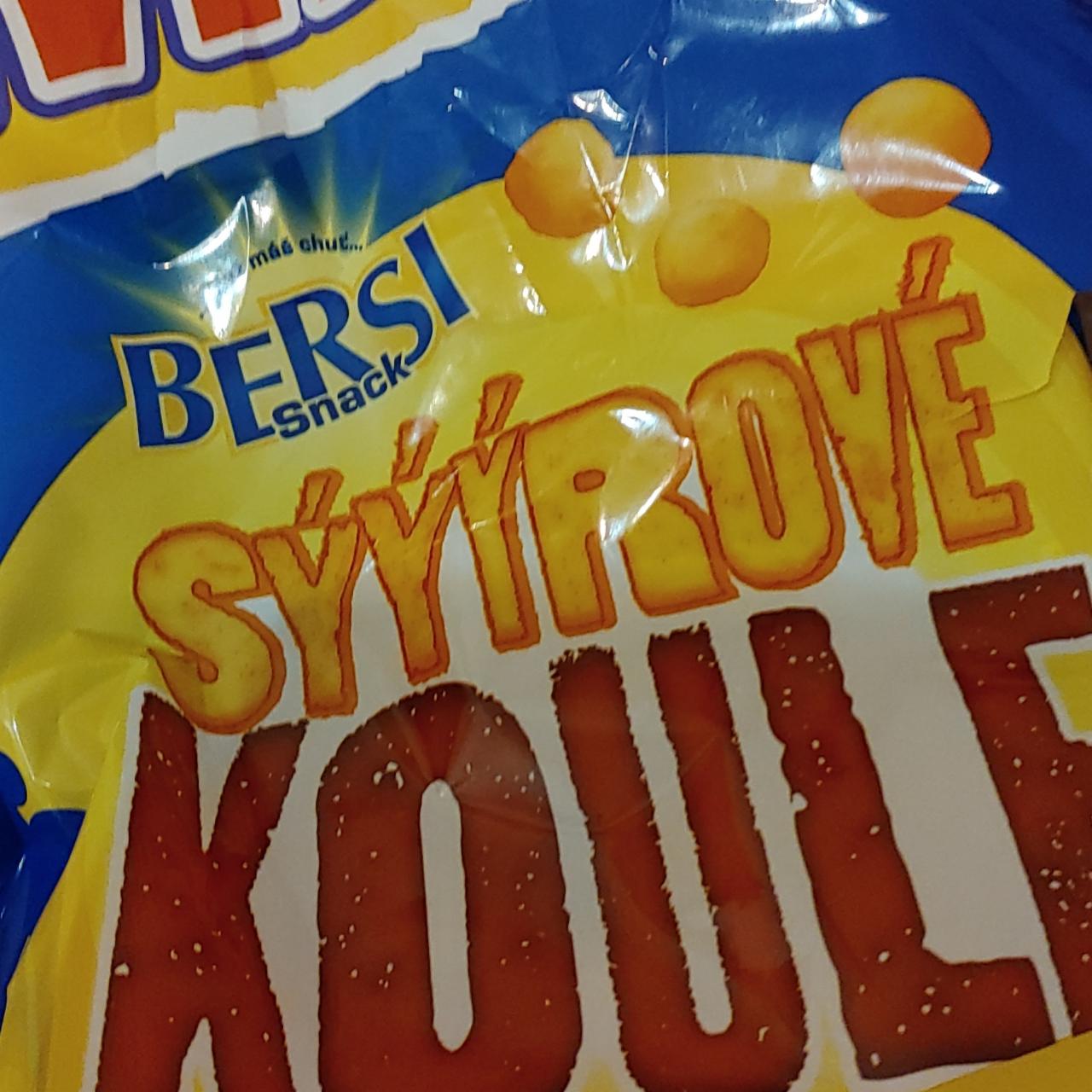 Képek - Sýýýrové koule Bersi snack