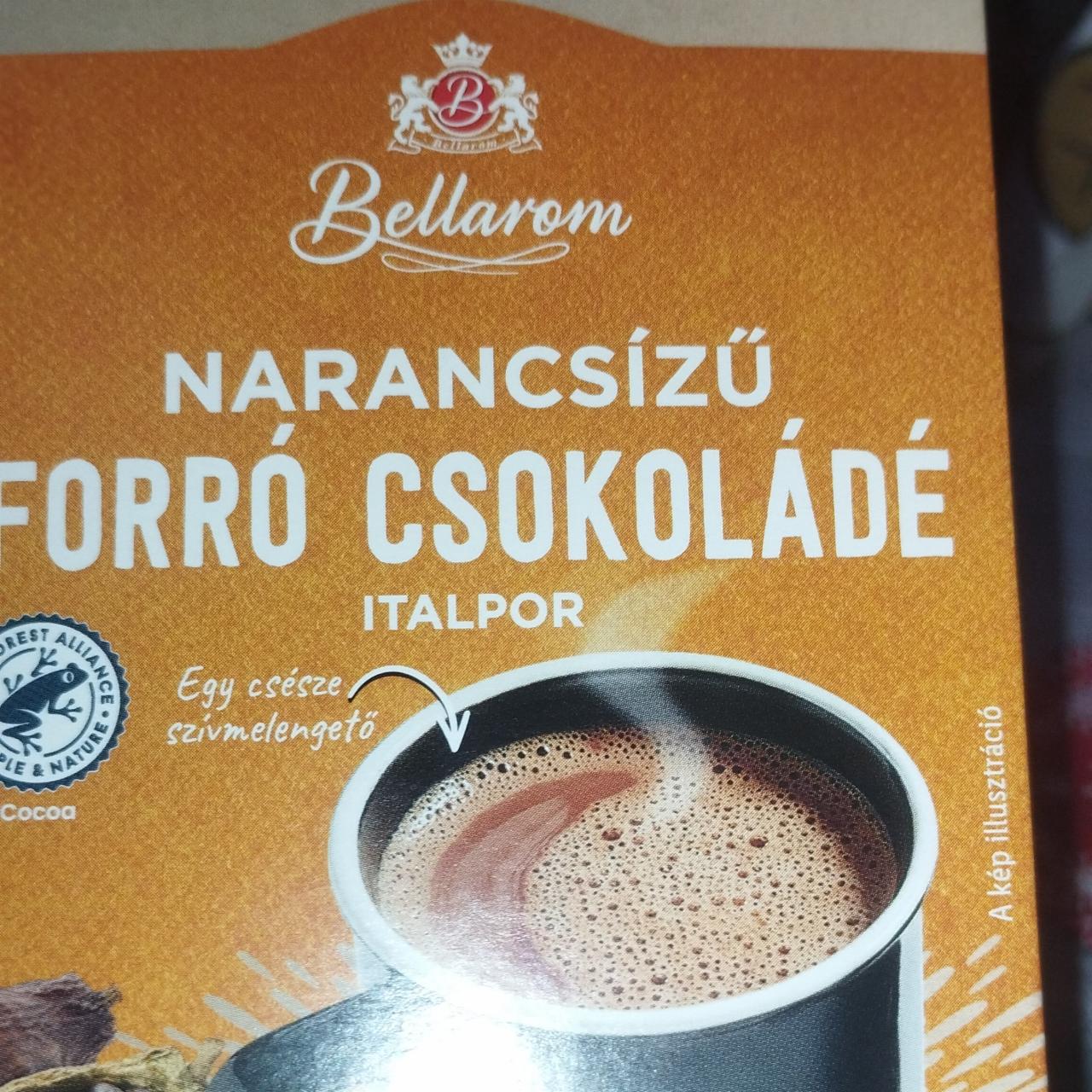 Képek - Narancs ízű forró csokoládé Bellarom
