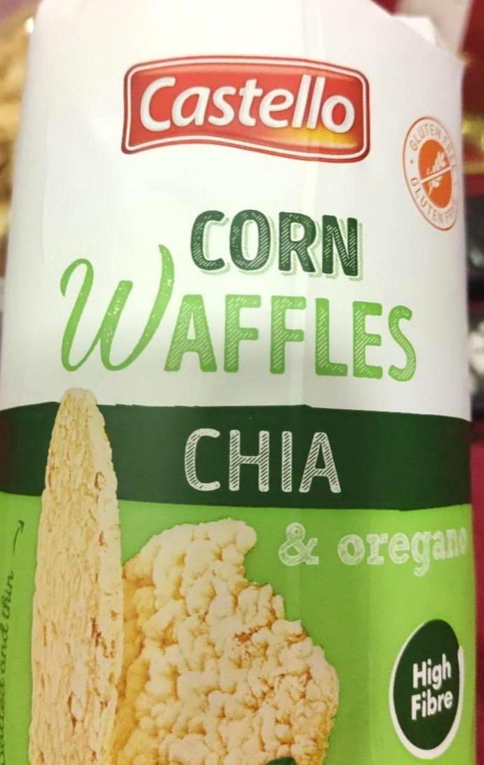 Képek - Corn waffles chia & oregano Castello