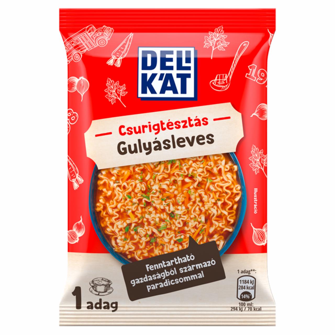 Képek - Delikát csurigtésztás gulyásleves 59 g