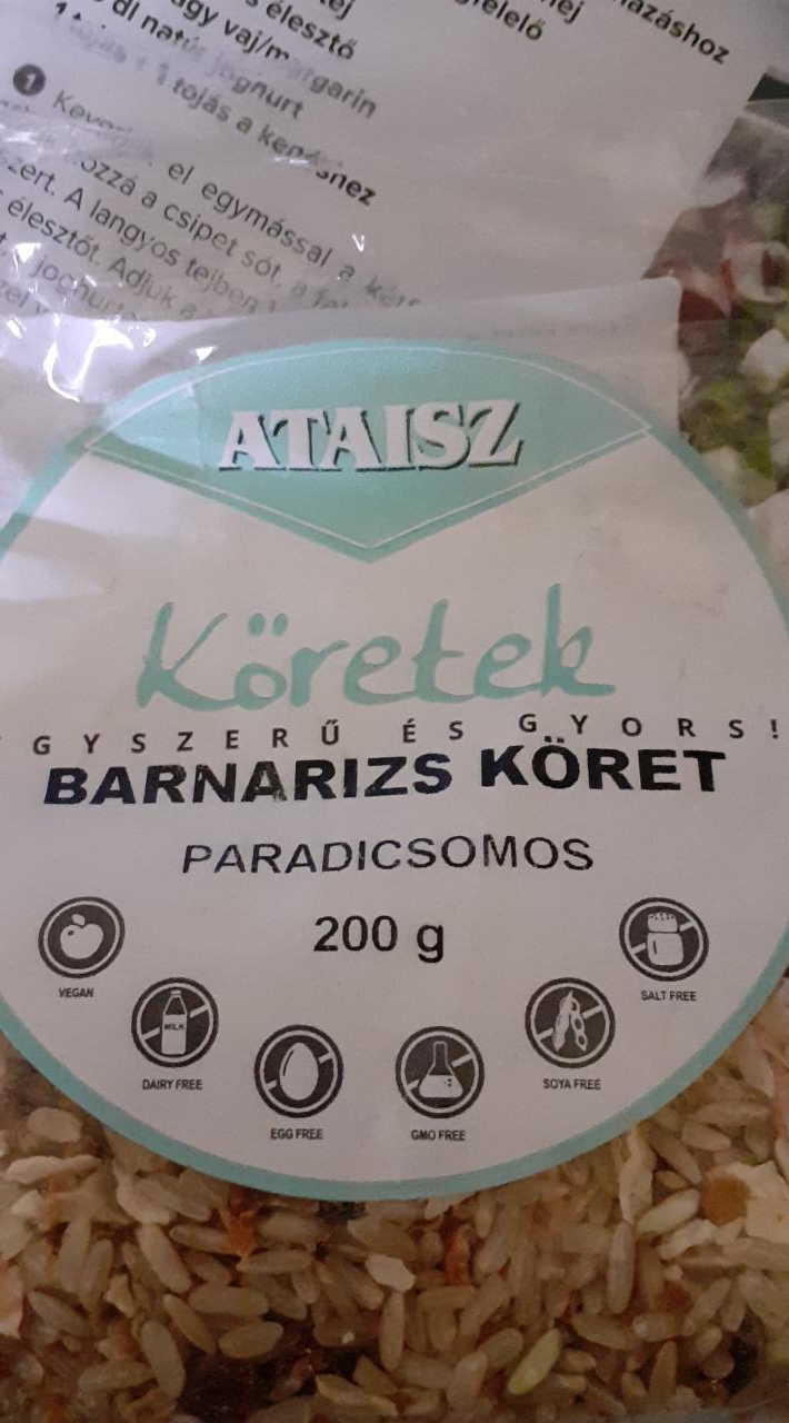 Képek - Barnarizs köret paradicsomos Ataisz