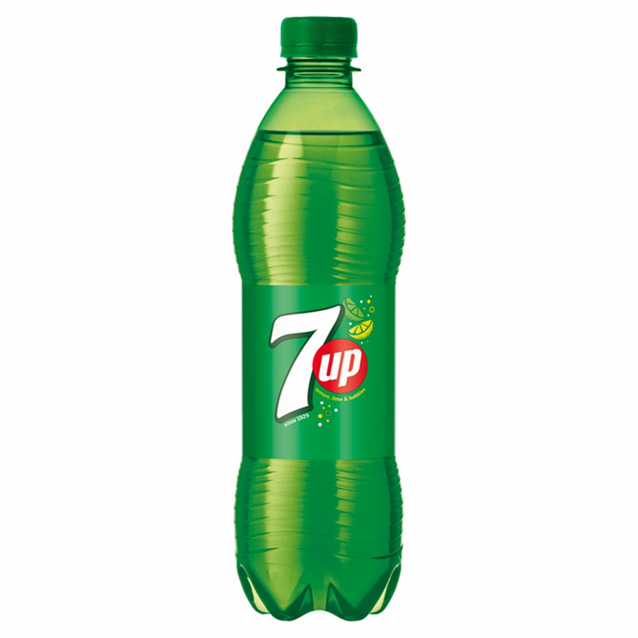 Képek - 7UP citrus aromákkal ízesített szénsavas üdítőital cukorral és édesítőszerrel 0,5 l