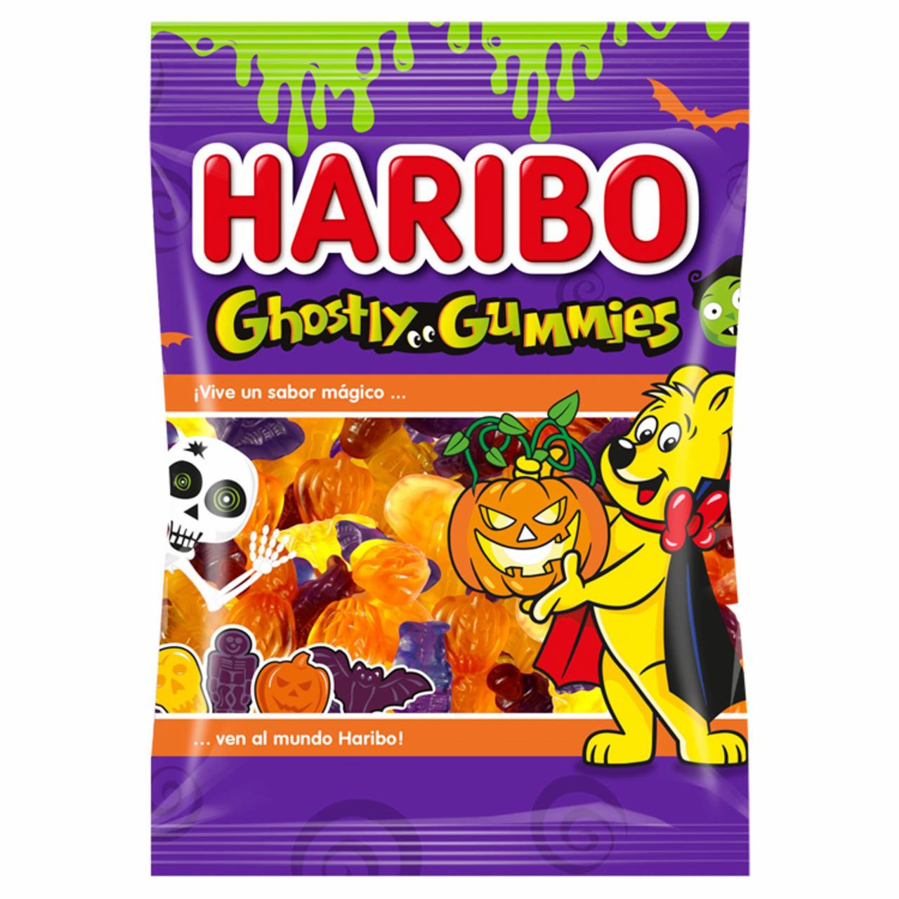 Képek - Haribo Ghostly Gummies gyümölcsízű gumicukorka 100 g