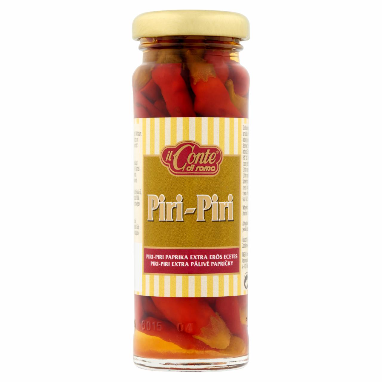 Képek - il Conte di Roma Piri-Piri extra erős ecetes paprika 100 g