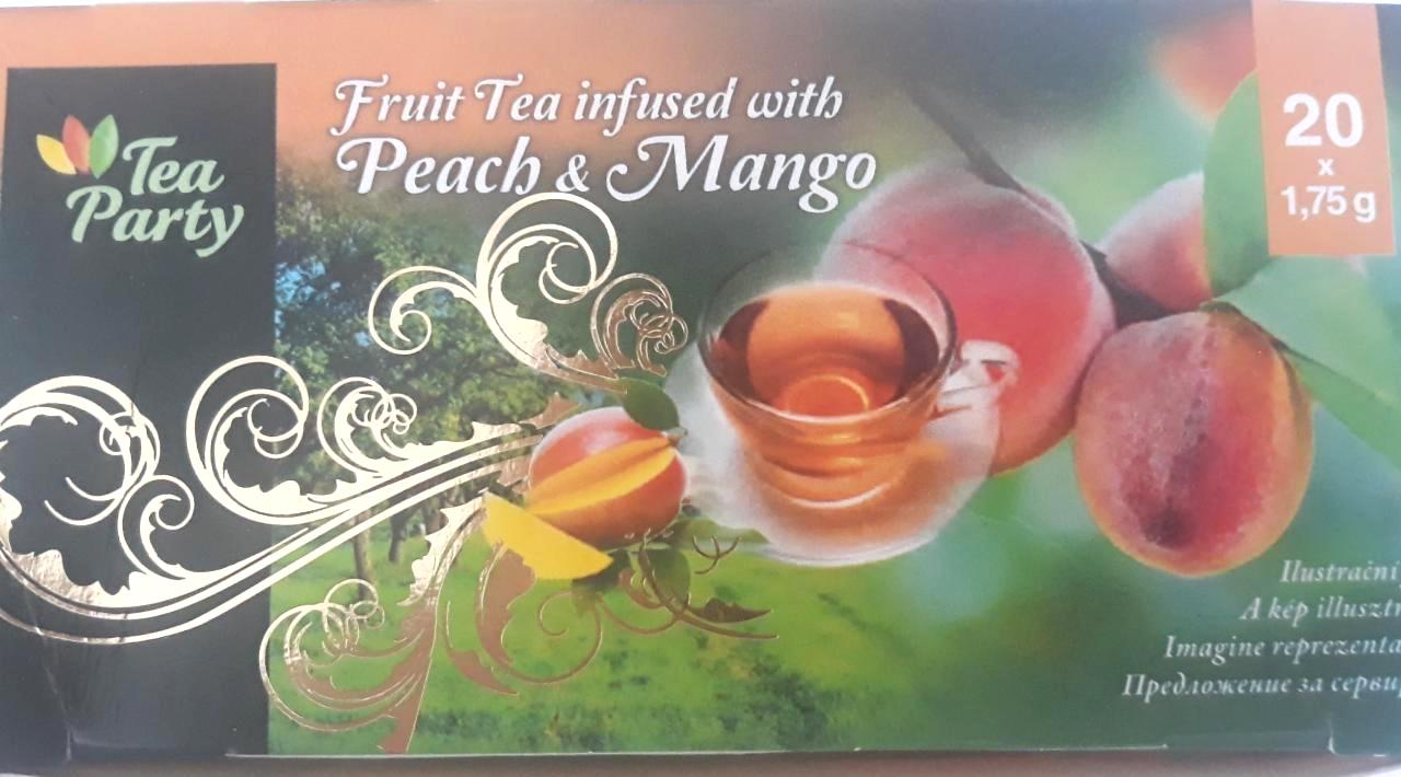 Képek - Őszibarack és mangó ízű gyümölcstea Tea Party