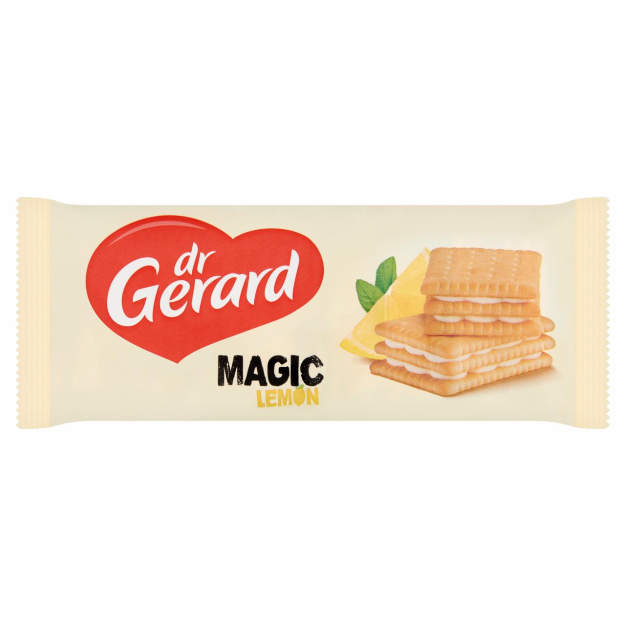 Képek - Dr Gerard Magic citrom ízű krémmel töltött keksz 144 g