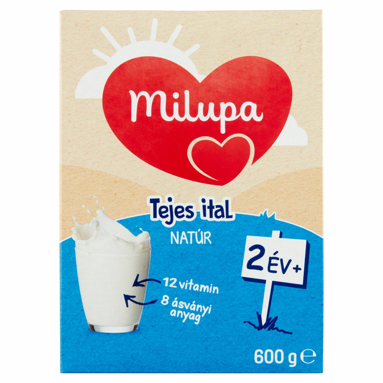 Képek - Milupa natúr tejes ital 24 hó+ 600 g