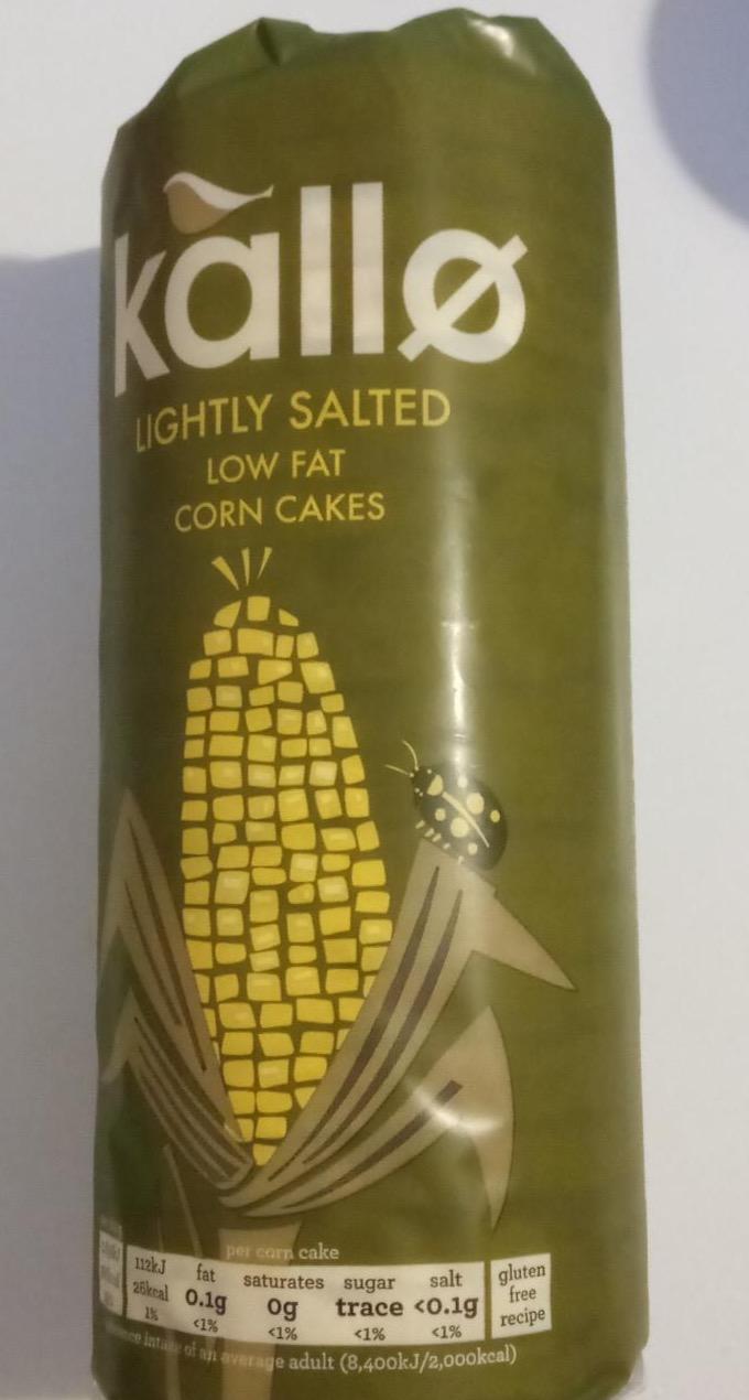 Képek - Lightly salted low fat corn cakes Kallo