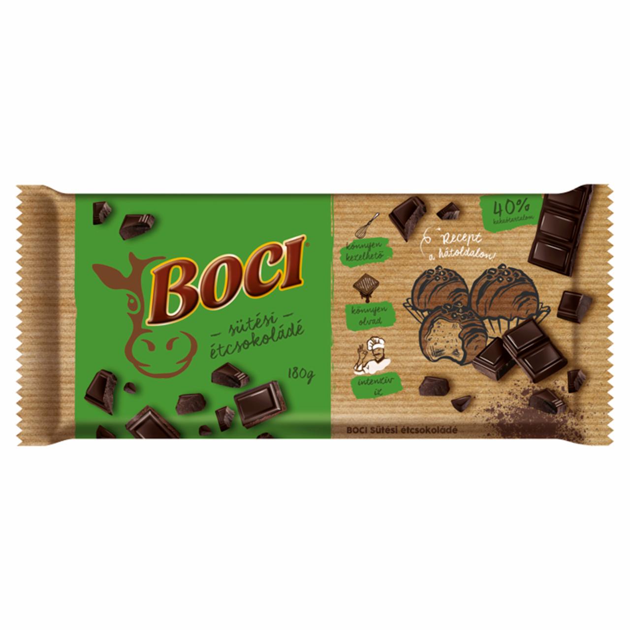 Képek - Boci sütési étcsokoládé 180 g