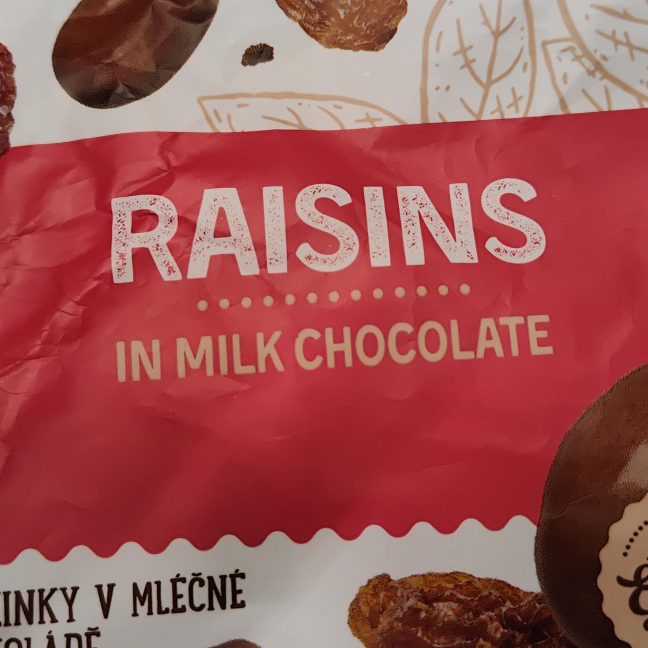 Képek - Raisins in milk chocolate Albert