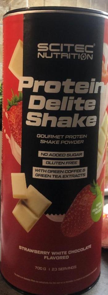 Képek - Protein delite shake Strawberry white chocolate flavored Scitec Nutrition