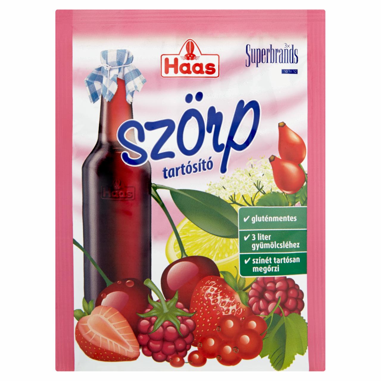 Képek - Haas szörptartósító 20 g