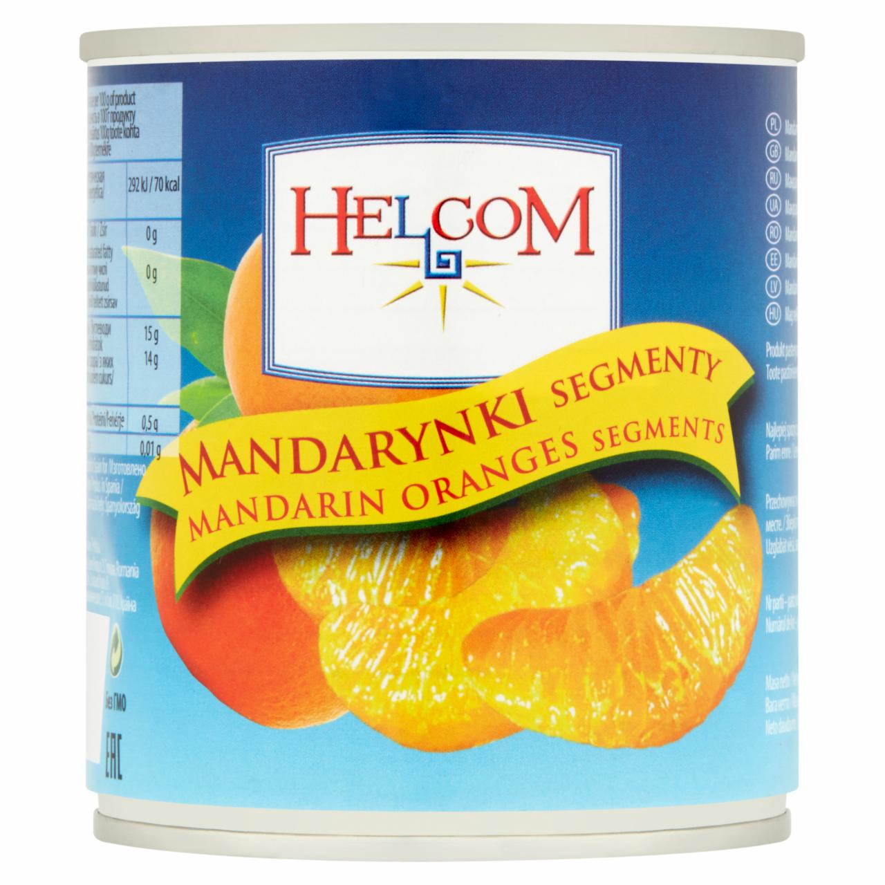 Képek - Helcom mandarin cukrozott lében 312 g