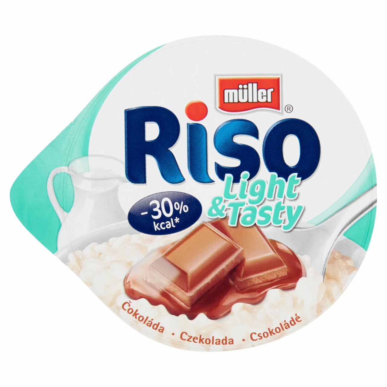 Képek - Müller Riso Zero csokoládé ízű tejberizs desszert édesítőszerekkel 200 g
