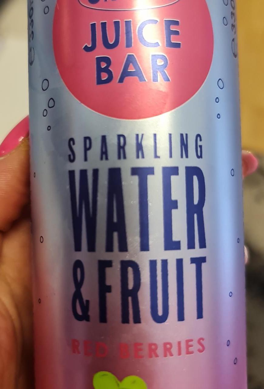 Képek - Sparkling water & fruit Red berries Rauch