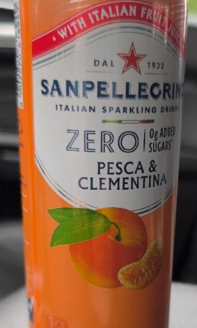Képek - Sanpellegrino ZERO Pesca&Clementina