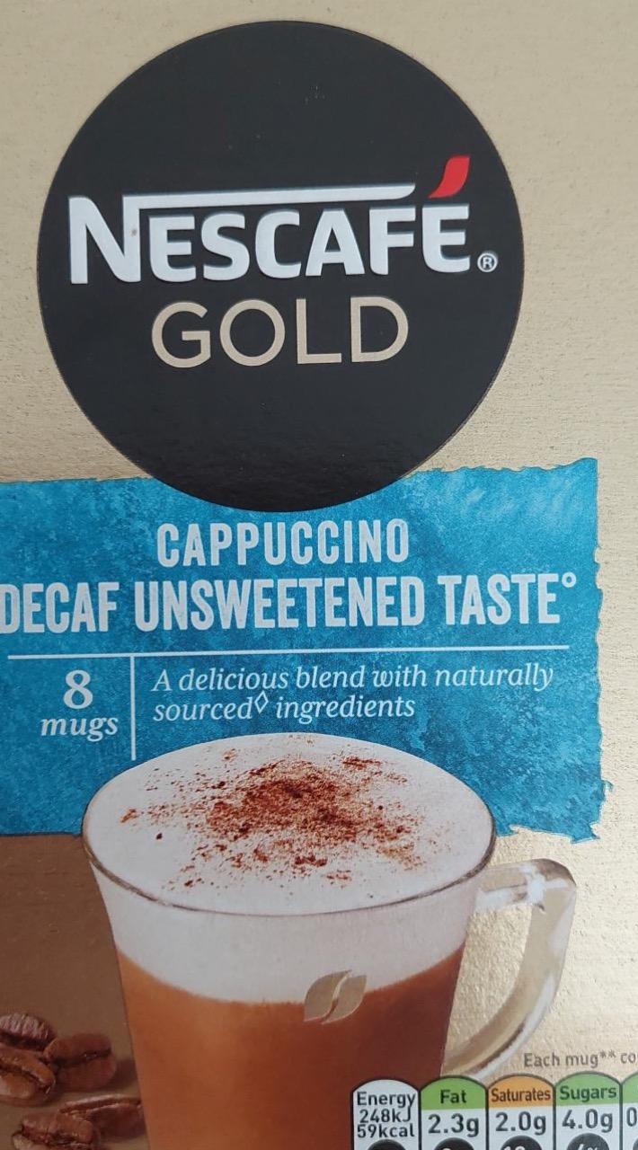 Képek - Nescafé gold cappuccino decaf unsweetened taste