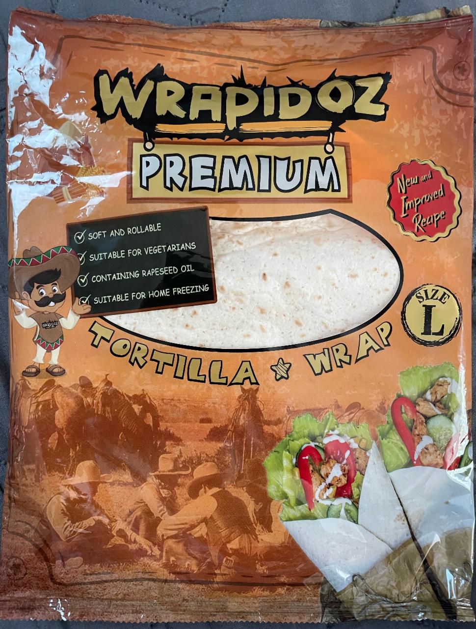 Képek - Tortilla wrap premium Wrapidoz