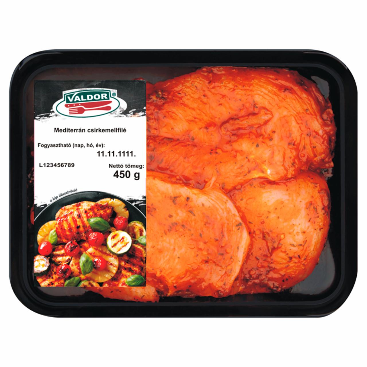 Képek - Valdor mediterrán csirkemellfilé 450 g