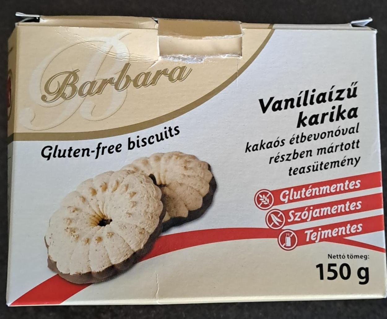 Képek - Vaníliaízű karika gluténmentes Barbara