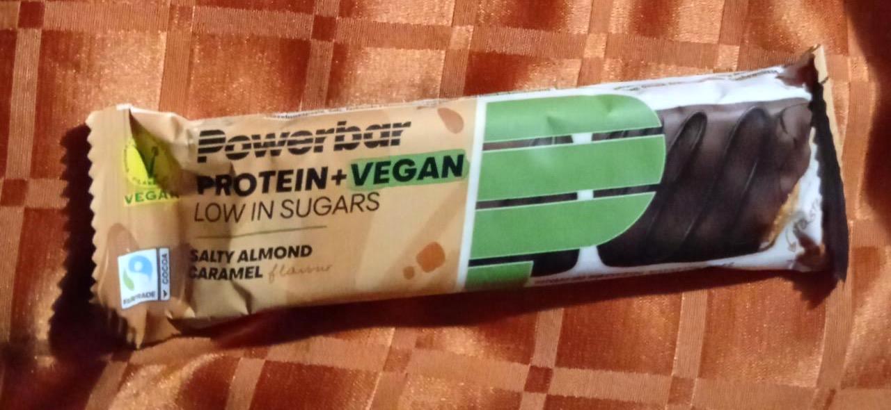 Képek - Vegán proteinszelet Sós mandula karamell Powerbar