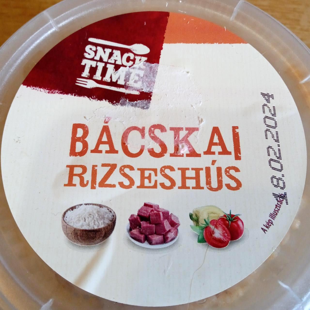 Képek - Bácskai rizseshús Snack Time