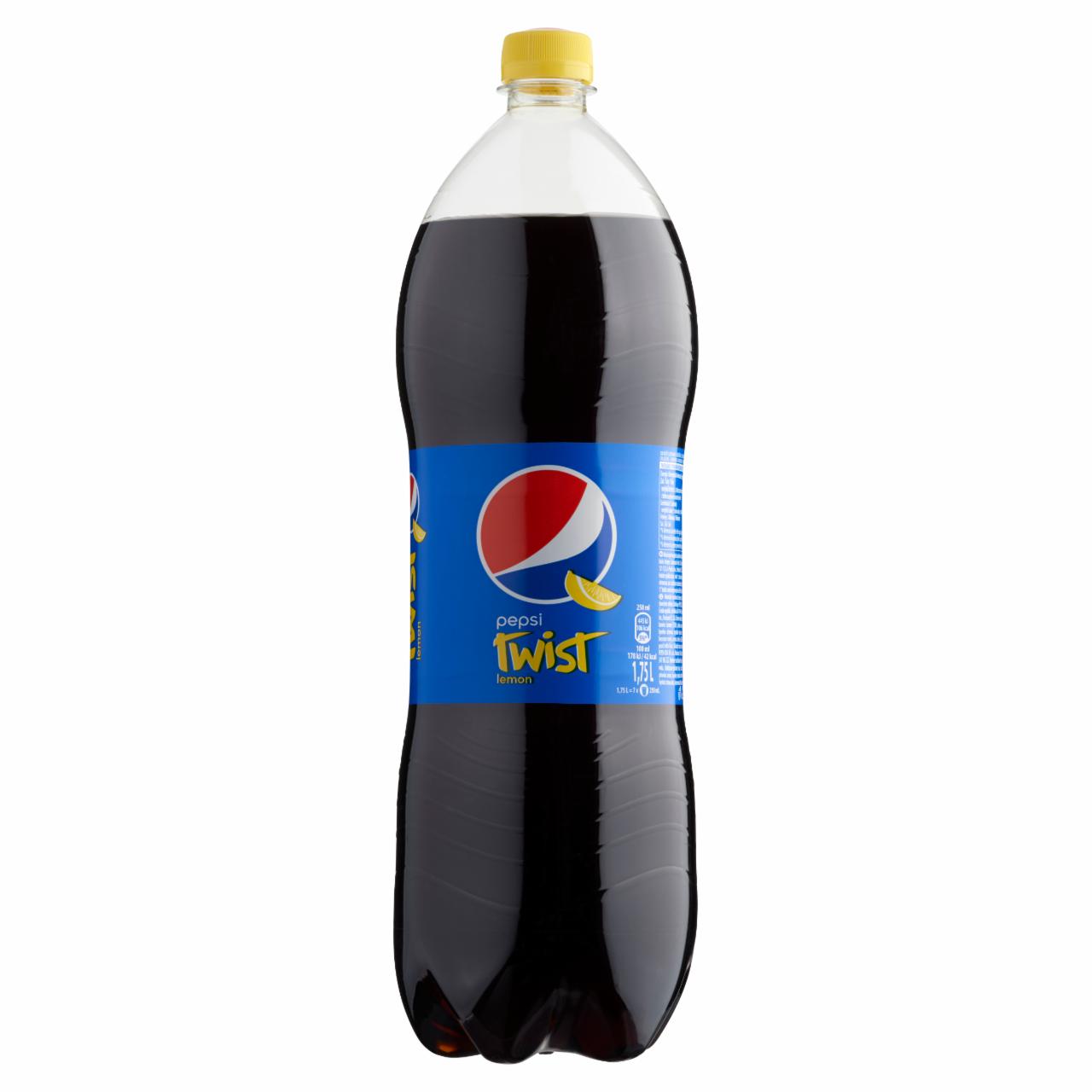 Képek - Pepsi Twist colaízű szénsavas üdítőital citrom aromával 1,75 l