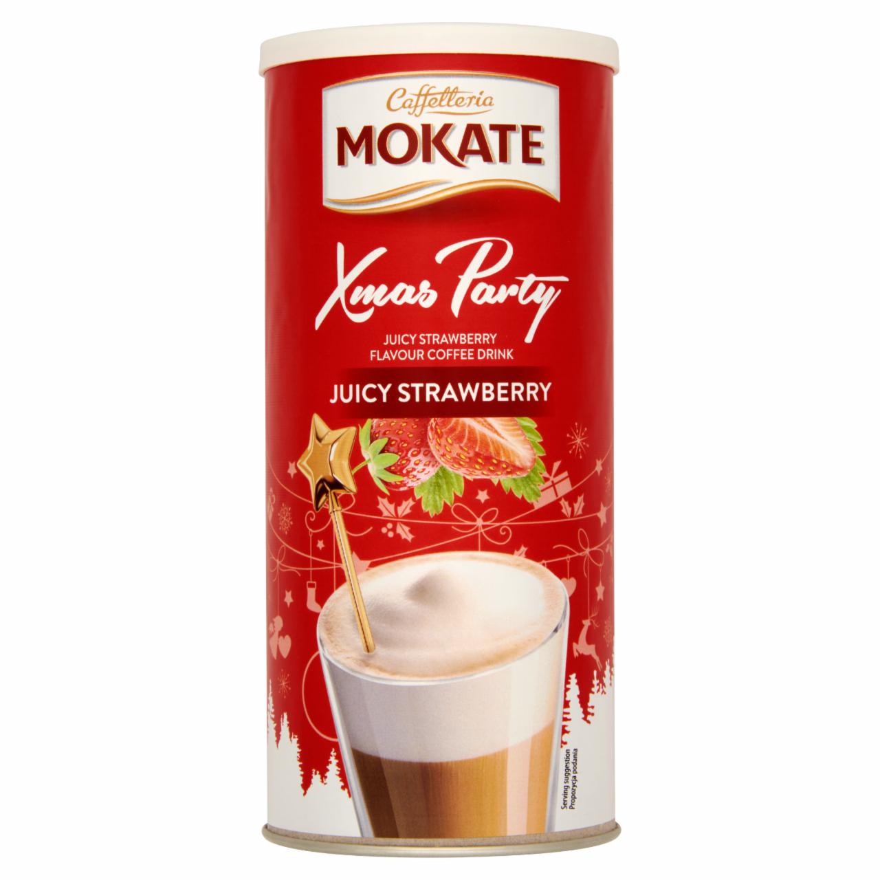 Képek - Mokate Xmas Party pezsgő és eper ízesítésű instant kávéitalpor pótkávéval 160 g