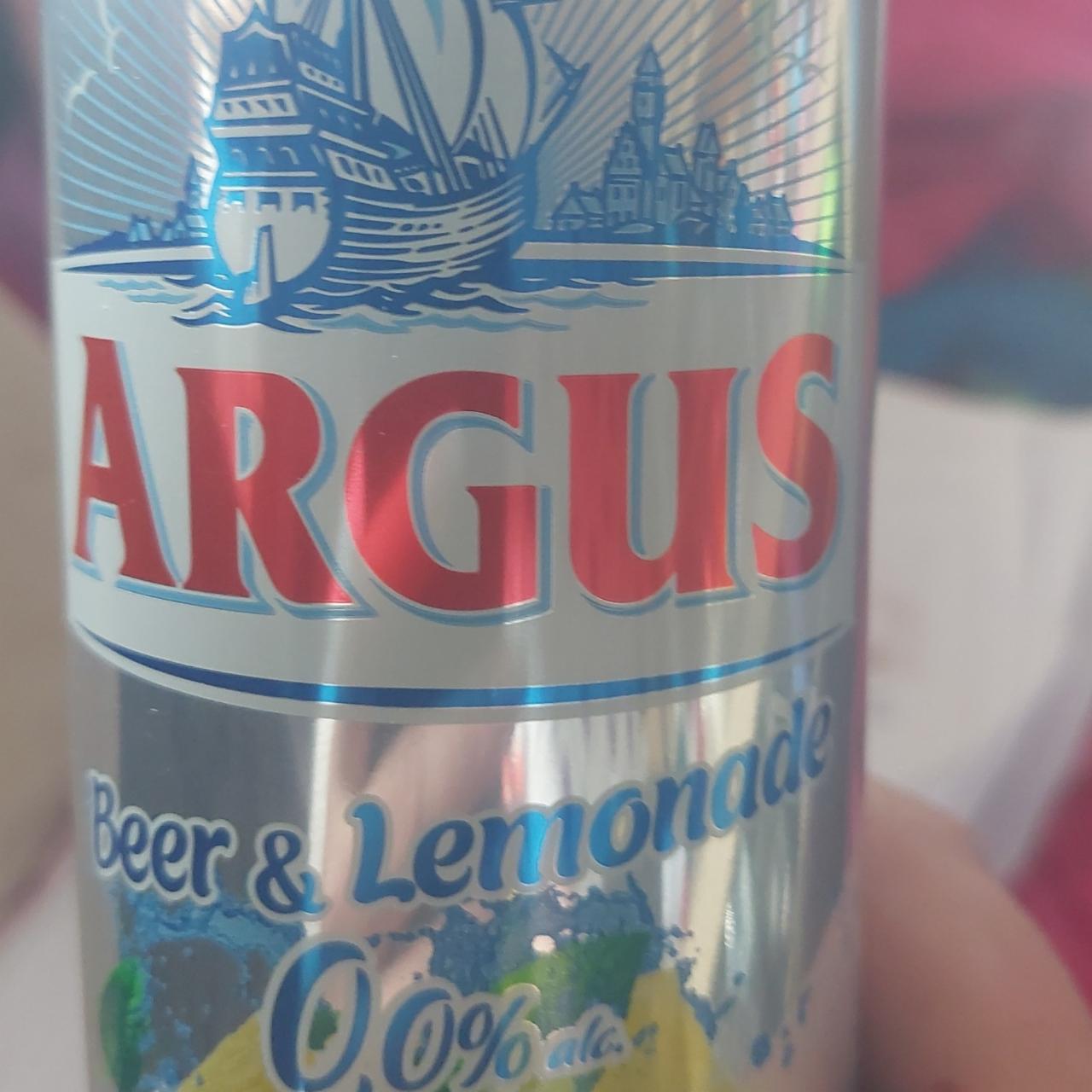 Képek - Argus alkoholmentes citromos sör