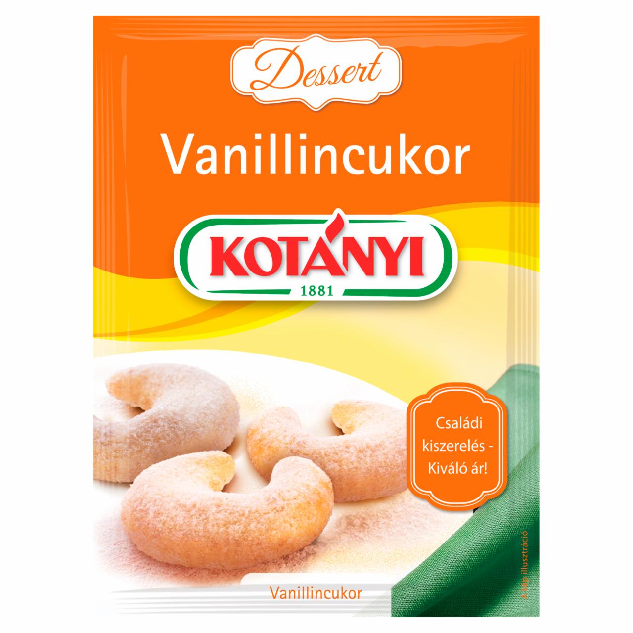 Képek - Kotányi Dessert vanillincukor 70 g