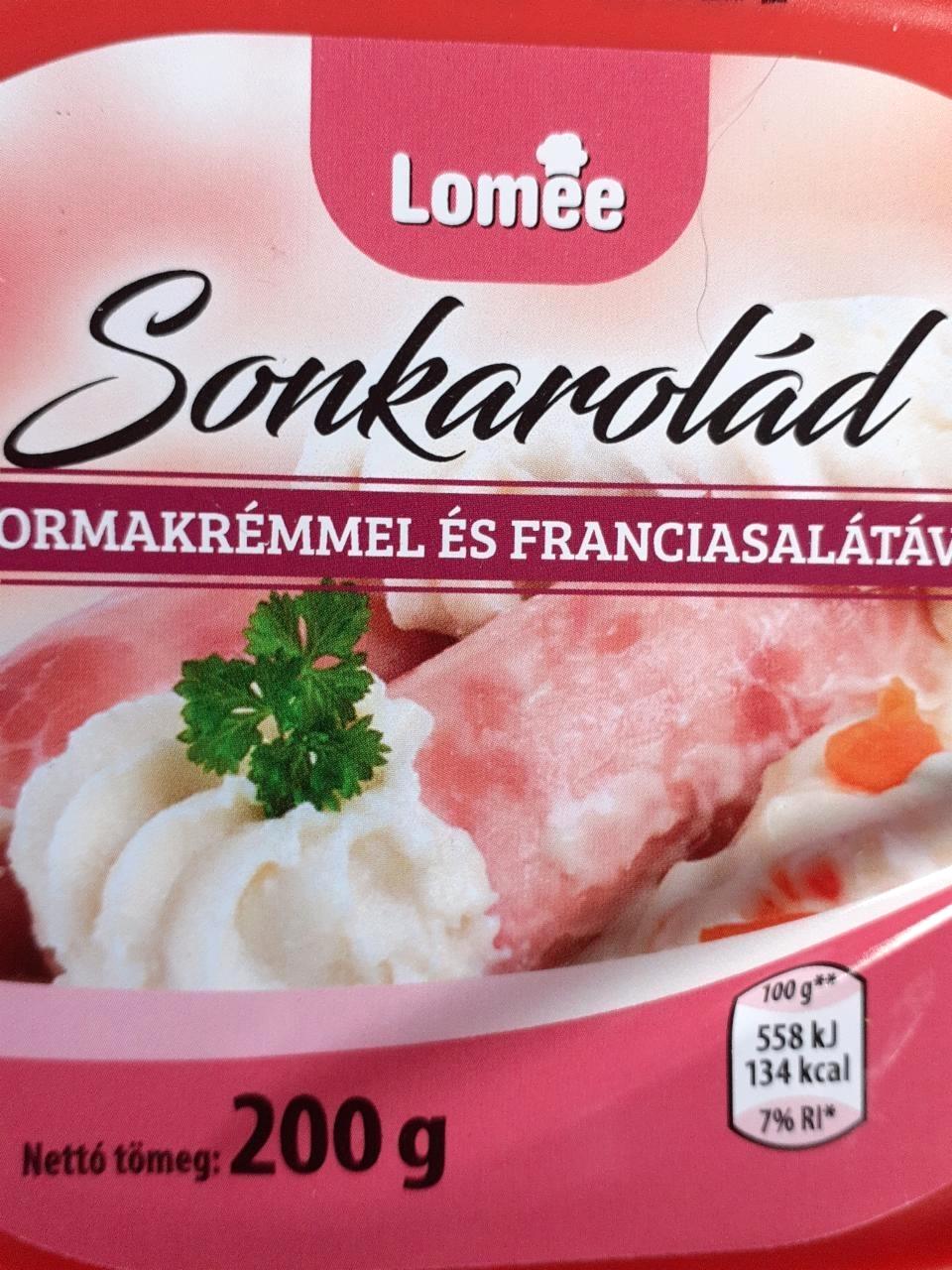 Képek - Sonkarolád tormakrémmel és franciasalátával Lomee