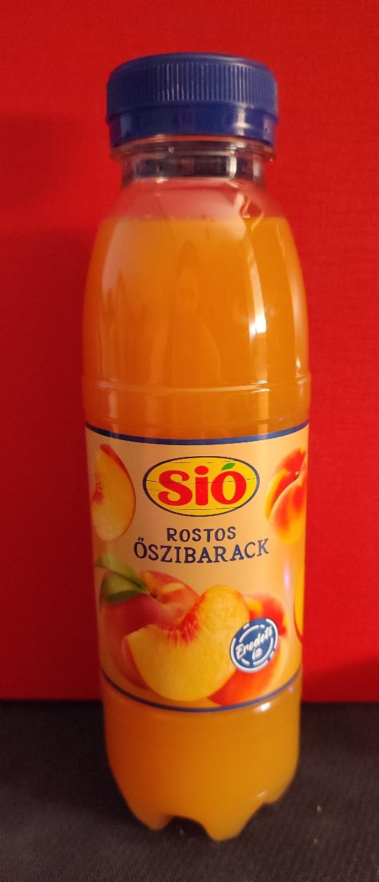 Képek - Sió rostos őszibarack ital 0,4 l