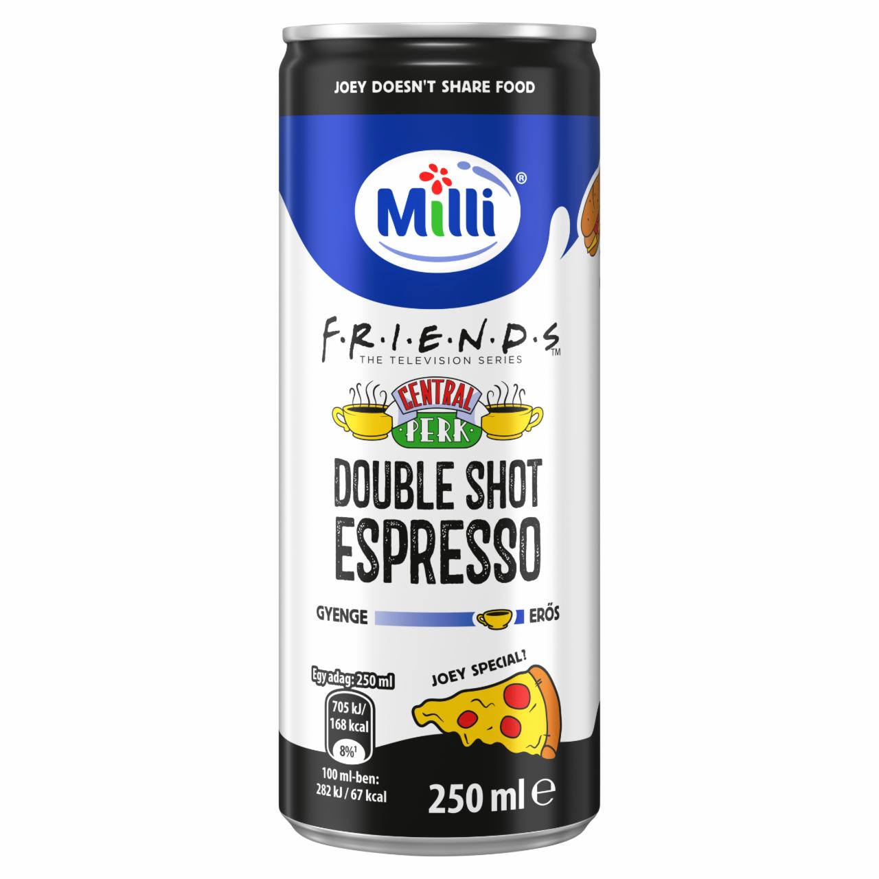 Képek - Milli Double Shot Espresso kávés tejkészítmény 250 ml