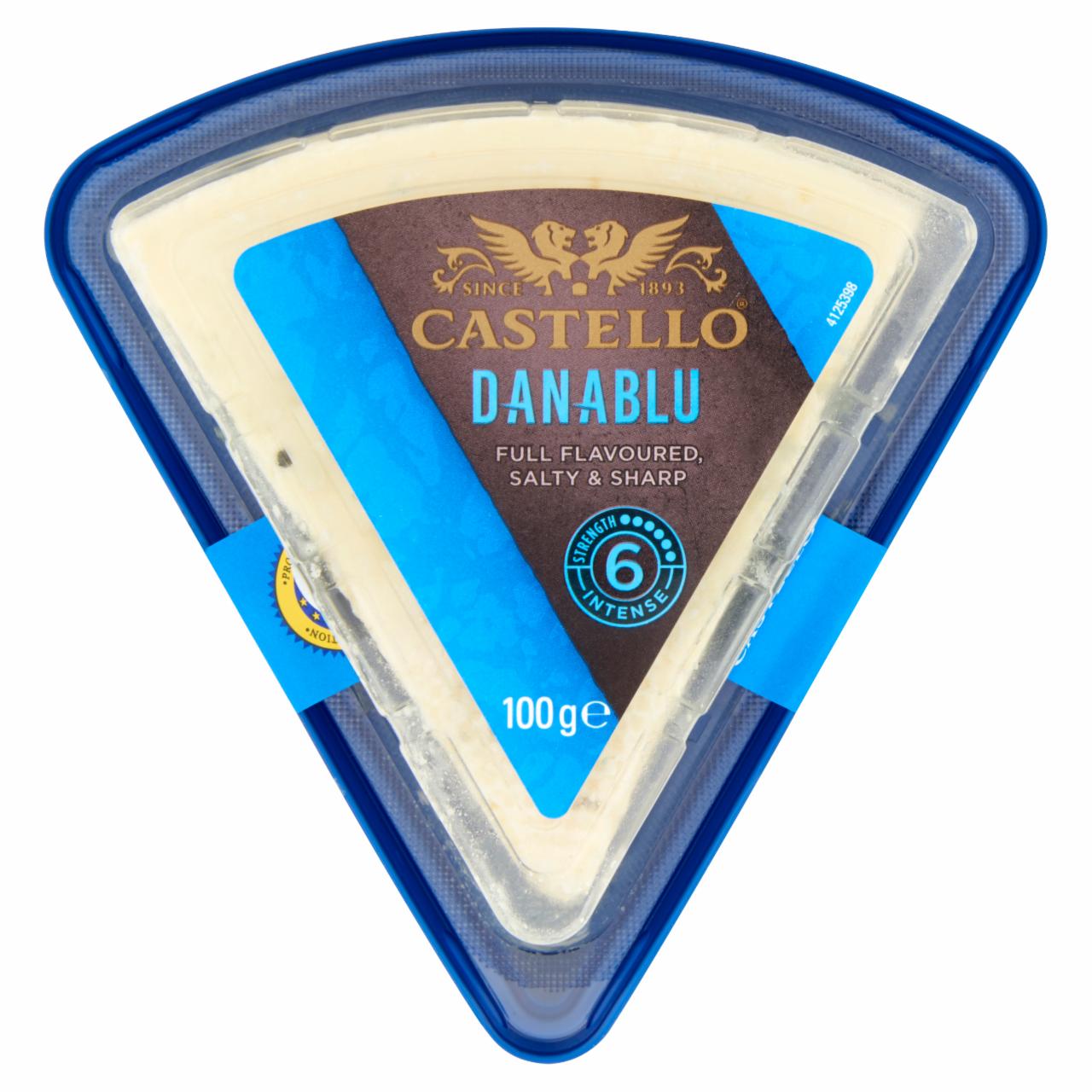 Képek - Castello Danablu 50+ dán zsírdús, kékpenésszel érő félkemény sajt 100 g