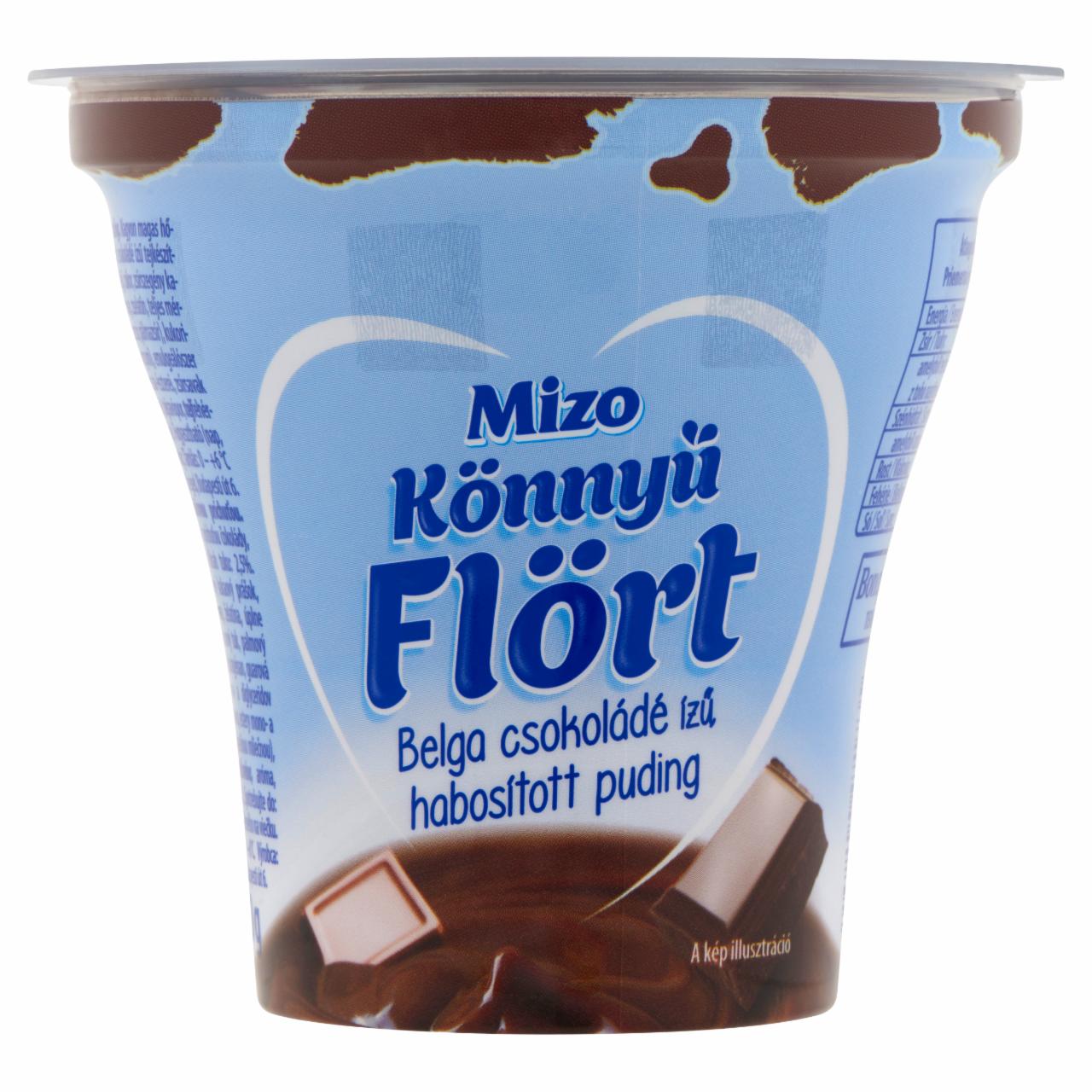 Képek - Mizo Könnyű Flört belga csokoládé ízű, habosított puding 150 g