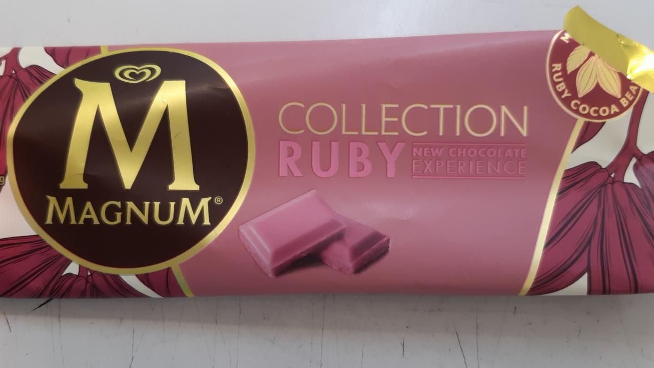 Képek - Magnum pálcikás jégkrém Ruby 90 ml