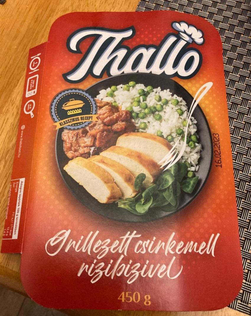 Képek - Grillezett csirkemell rizi-bizivel Thallo