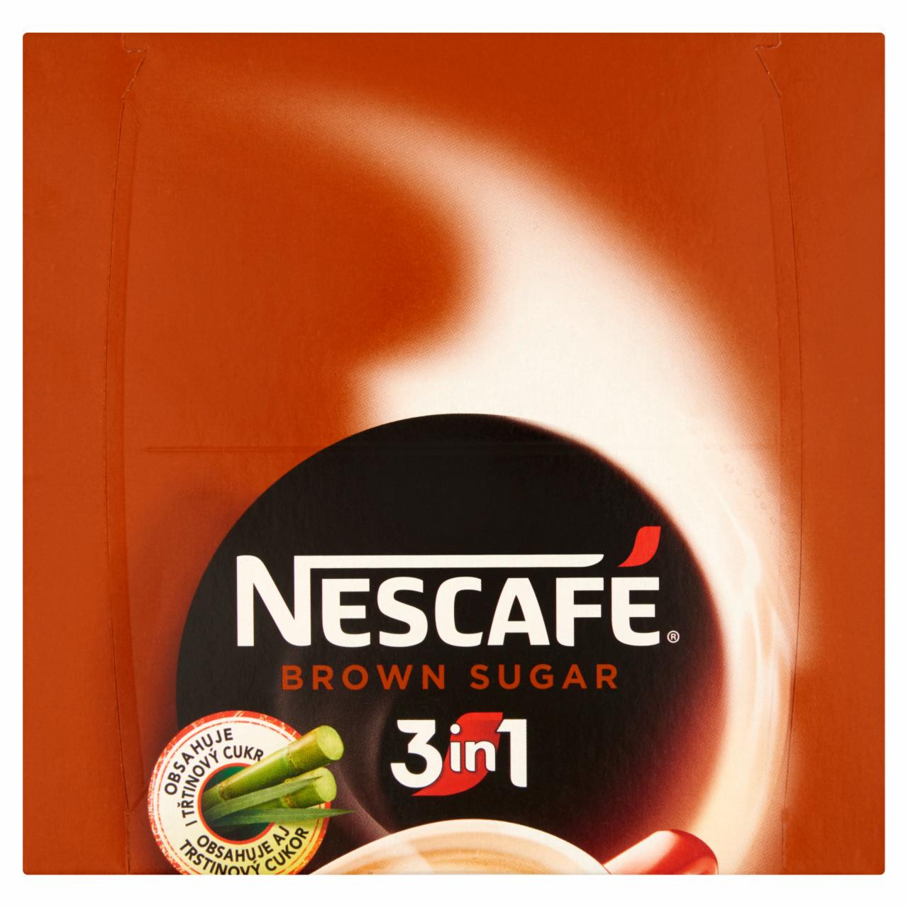 Képek - Nescafé 3in1 azonnal oldódó kávéspecialitás barna cukorral 28 db 476 g