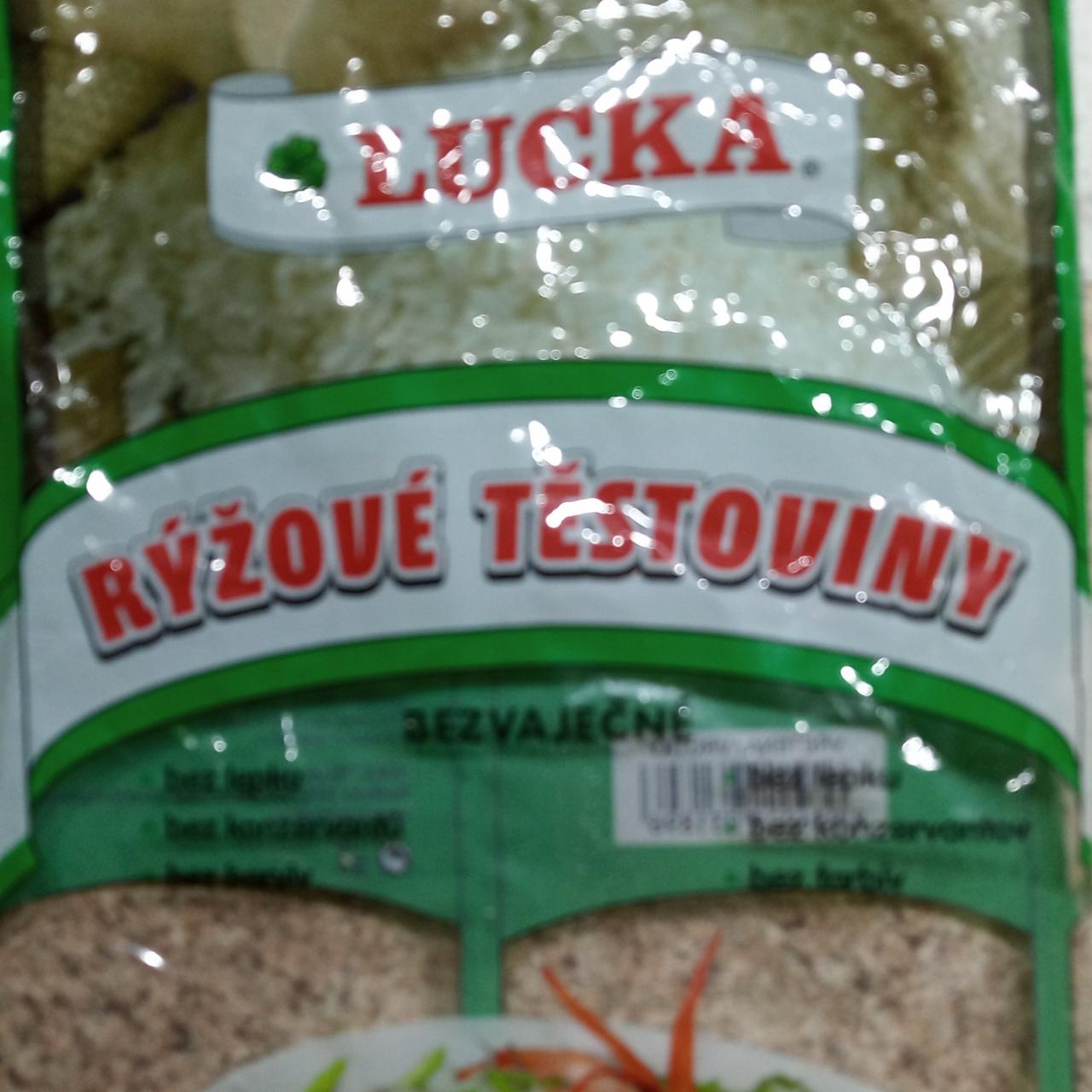 Képek - Rýžové těstoviny bezvaječné Lucka