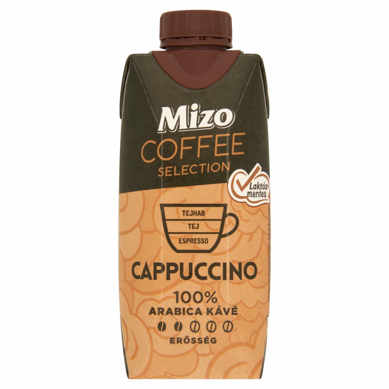 Képek - Mizo Coffee Selection Cappuccino UHT laktózmentes, félzsíros kávés tej