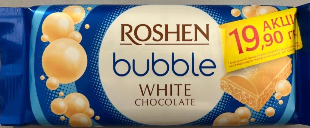 Képek - White Bubble chocolate Roshen