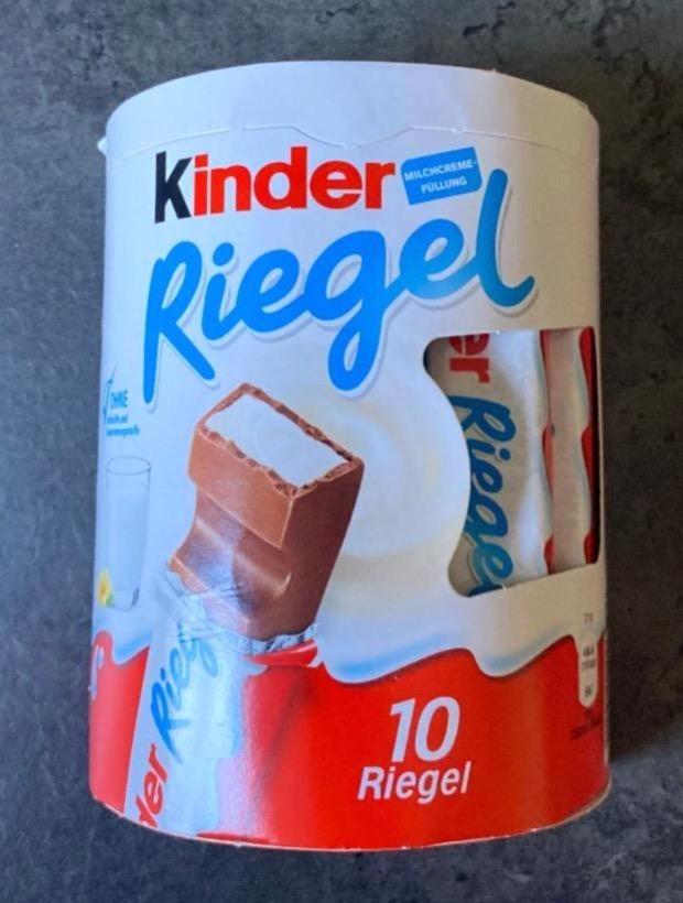 Képek - Kinder Riegel töltött tejcsokoládé Ferrero