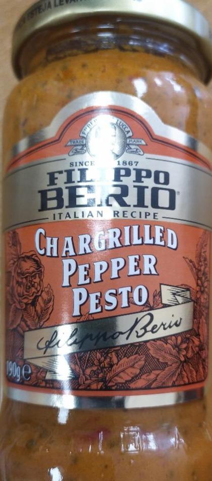 Képek - Pesto faszénen grillezett paprikával Filippo Berio